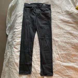 Dark grey Rag and Bone men's jeans